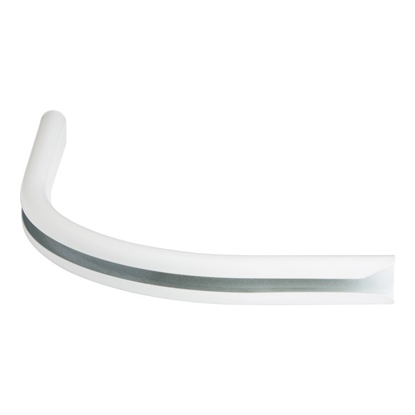 Extendable Track 90 Degree Corner Bend White - Essential
